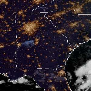 météo tropicale : Image satellite .