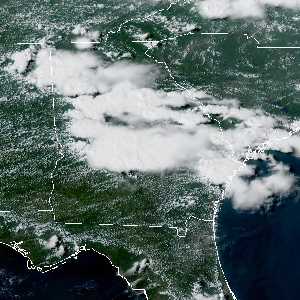 météo tropicale : Image satellite .