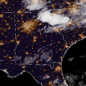 météo tropicale : Image satellite .