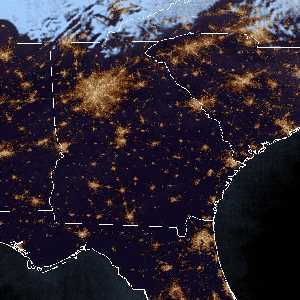 météo tropicale : Image satellite .
