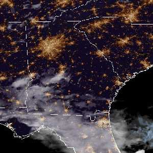 météo tropicale : Image satellite .