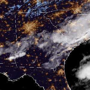 météo tropicale : Image satellite .