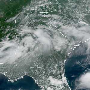 météo tropicale : Image satellite .