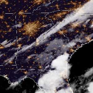 météo tropicale : Image satellite .