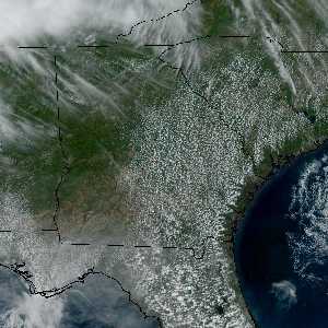 météo tropicale : Image satellite .