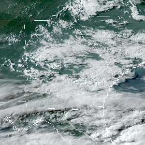 météo tropicale : Image satellite .