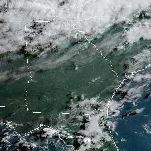 météo tropicale : Image satellite .