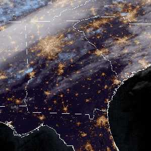 météo tropicale : Image satellite .