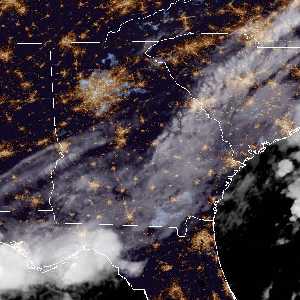 météo tropicale : Image satellite .