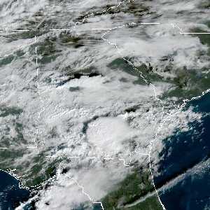 météo tropicale : Image satellite .