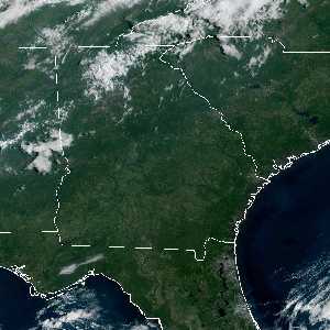 météo tropicale : Image satellite .