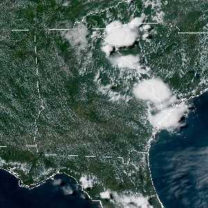 météo tropicale : Image satellite .
