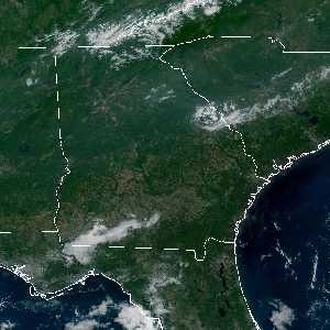 météo tropicale : Image satellite .