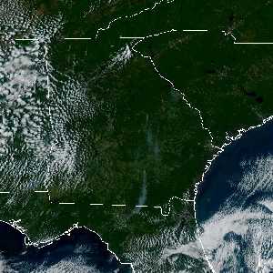 météo tropicale : Image satellite .