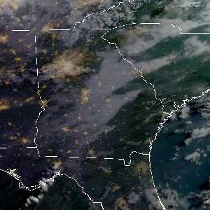 météo tropicale : Image satellite .