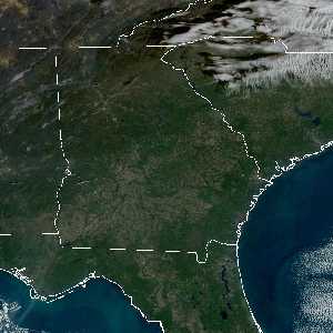 météo tropicale : Image satellite .