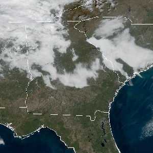 météo tropicale : Image satellite .