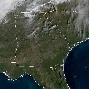 météo tropicale : Image satellite .