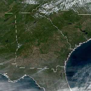 météo tropicale : Image satellite .