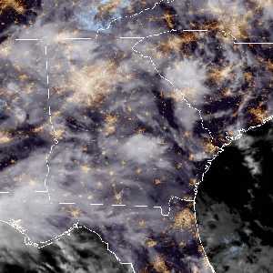 météo tropicale : Image satellite .