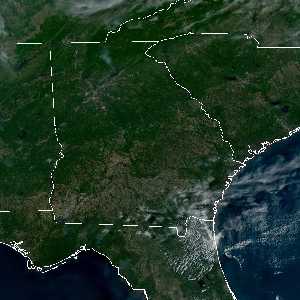 météo tropicale : Image satellite .