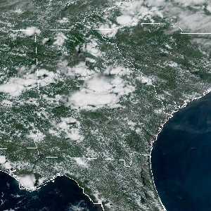 météo tropicale : Image satellite .