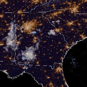 météo tropicale : Image satellite .