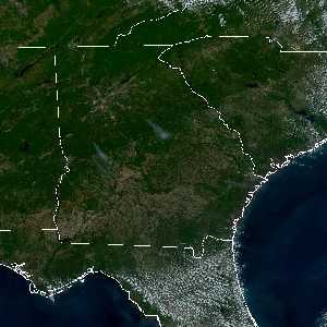 météo tropicale : Image satellite .