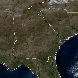 météo tropicale : Image satellite .