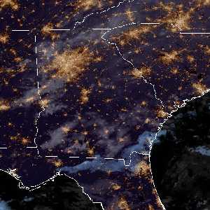 météo tropicale : Image satellite .