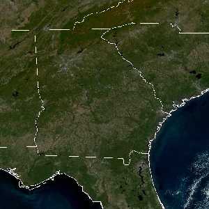 météo tropicale : Image satellite .
