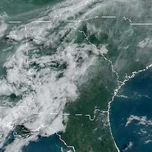 météo tropicale : Image satellite .