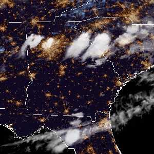 météo tropicale : Image satellite .