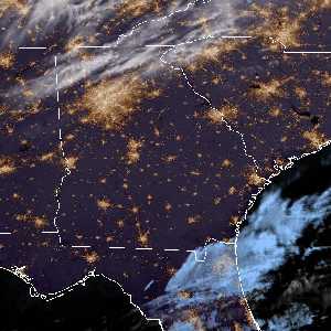 météo tropicale : Image satellite .