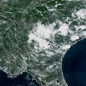 météo tropicale : Image satellite .