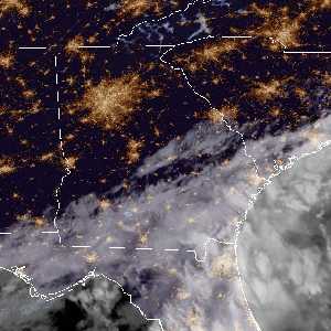 météo tropicale : Image satellite .