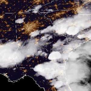 météo tropicale : Image satellite .