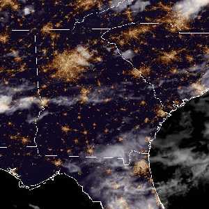 météo tropicale : Image satellite .