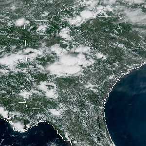 météo tropicale : Image satellite .