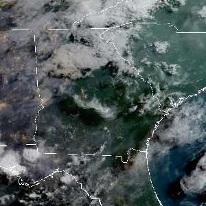 météo tropicale : Image satellite .