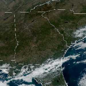 météo tropicale : Image satellite .