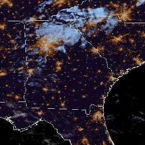 météo tropicale : Image satellite .