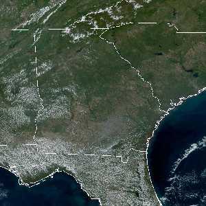 météo tropicale : Image satellite .