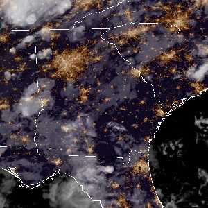 météo tropicale : Image satellite .