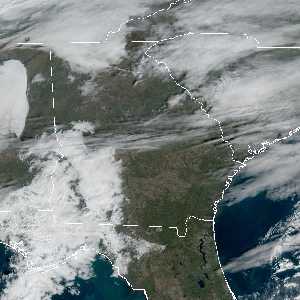 météo tropicale : Image satellite .