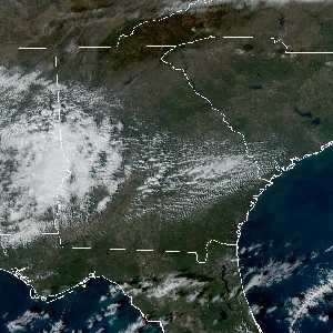 météo tropicale : Image satellite .