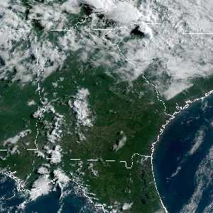 météo tropicale : Image satellite .