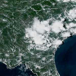 météo tropicale : Image satellite .