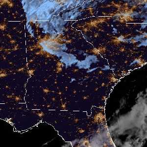 météo tropicale : Image satellite .