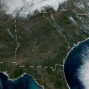 météo tropicale : Image satellite .